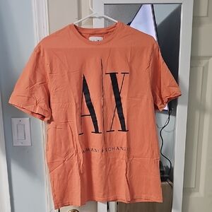 Armani Exchange Men's Bold Orange Tee